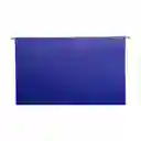 Carpeta Colgante Fabrifolder Carton Oficio Azul