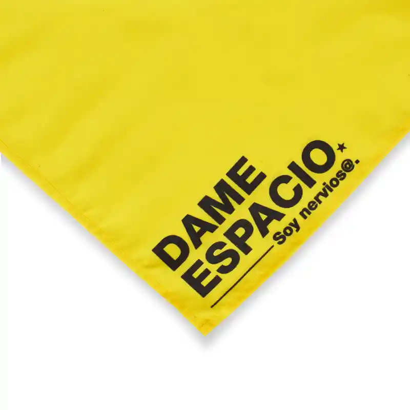 Pañoleta Xl Amarilla Dame Espacio