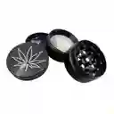 Grinder Metalico Plateado 3 Partes