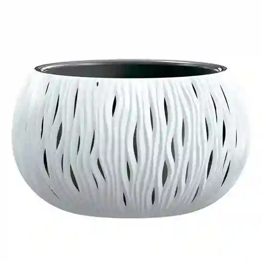 Matera Sandy Bowl 37 Cm Blanco