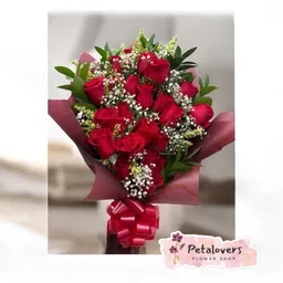 Flores Arreglo De 24 Rosas En Escala Amor Y Amistad