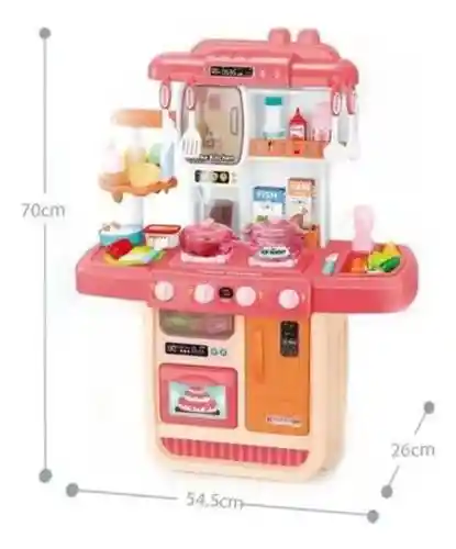 Cocina Juguete Para Niñas Con Agua Sonido Y Luces