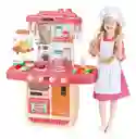 Cocina Juguete Para Niñas Con Agua Sonido Y Luces