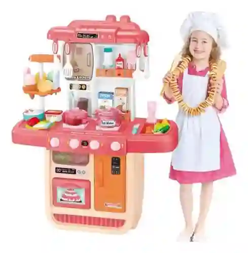 Cocina Juguete Para Niñas Con Agua Sonido Y Luces