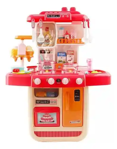 Cocina Juguete Para Niñas Con Agua Sonido Y Luces
