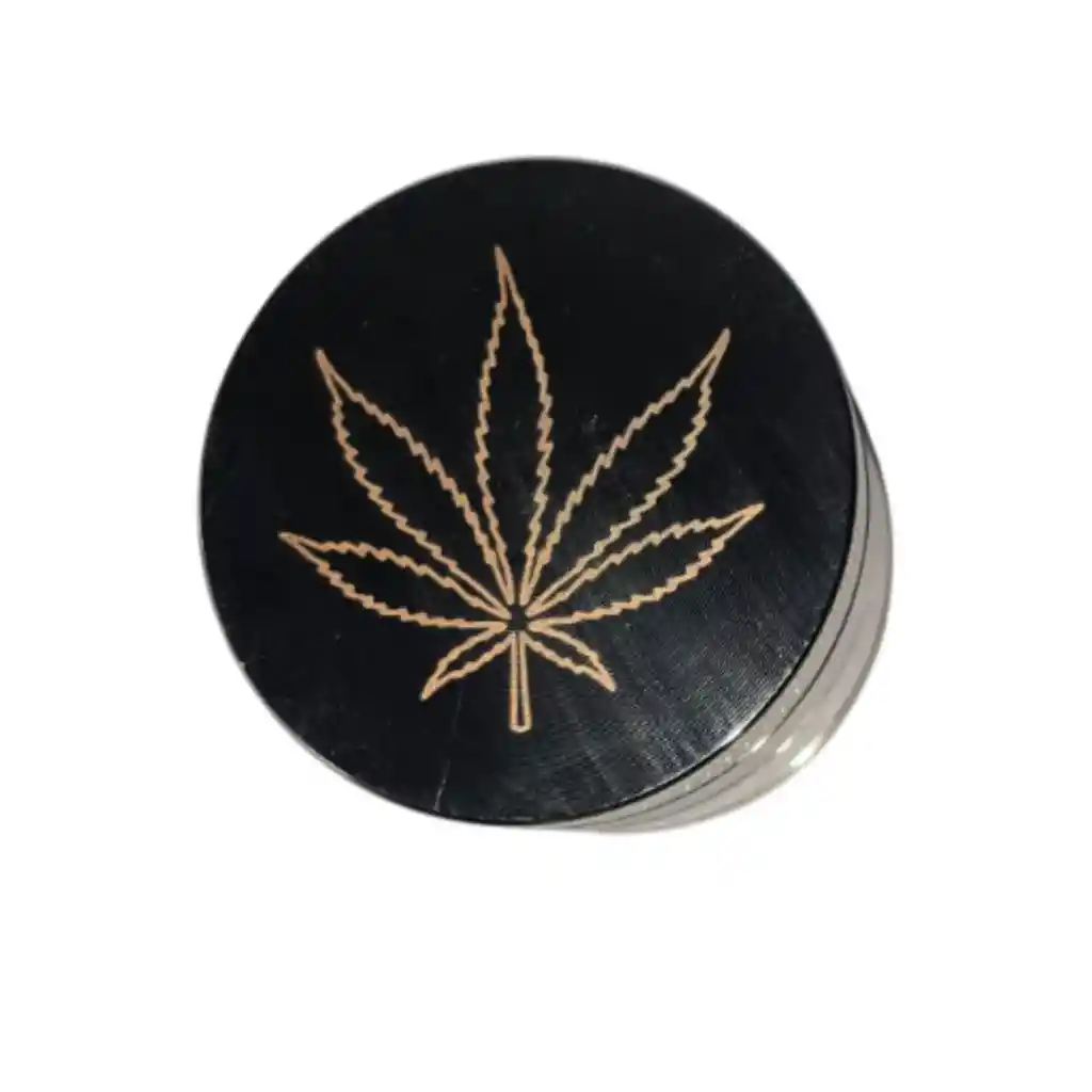 Grinder Metalico Plateado 3 Partes