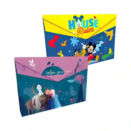 Carpeta Fuelle Primavera Plástica Estampada