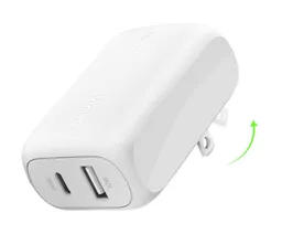 Belkin Cargador Rápido Doble Puerto 42w Para Iphone-android