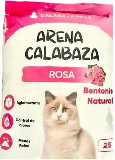 Arena Calabaza Pet Aroma Rosas 25 Kilos