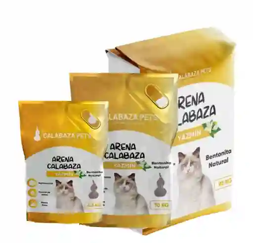 Arena Calabaza Pet Aroma Jazmin 10 Kg