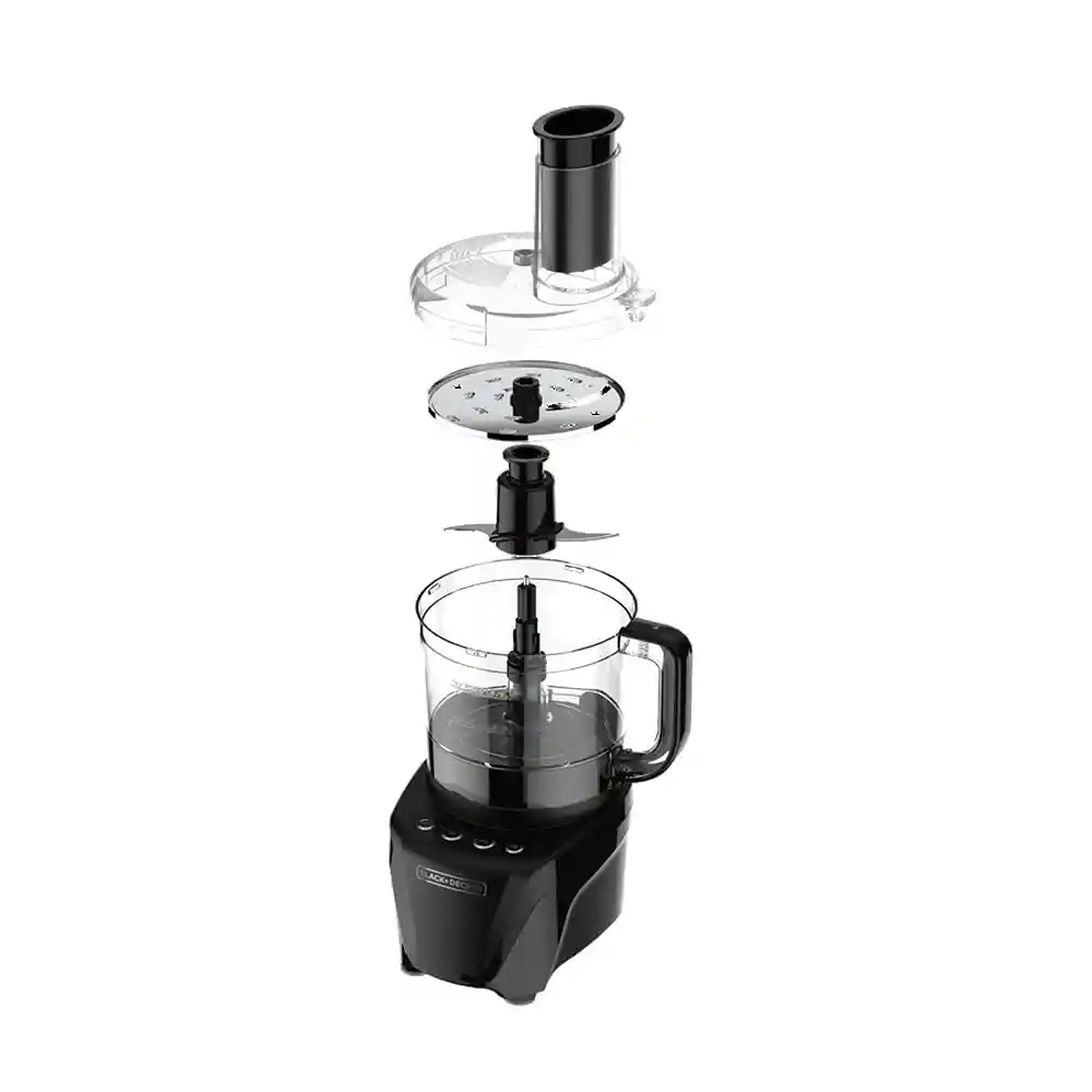 Procesador Alimentos Black And Decker Negro 8 Tz 850 W 110 V