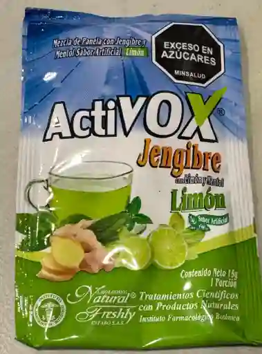 Activox Genjigre X 1 Sobre Bebida Caliente