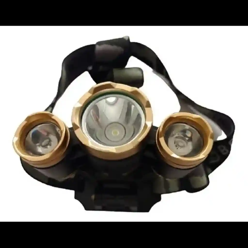 Linterna Minera 3 Leds Ilumina Donde Quieras