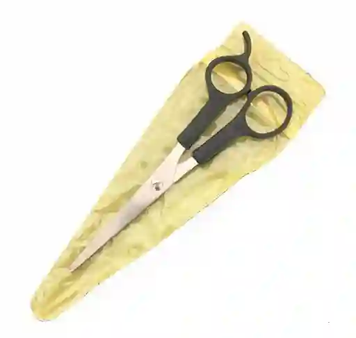 Tijera Estuche Amarillo