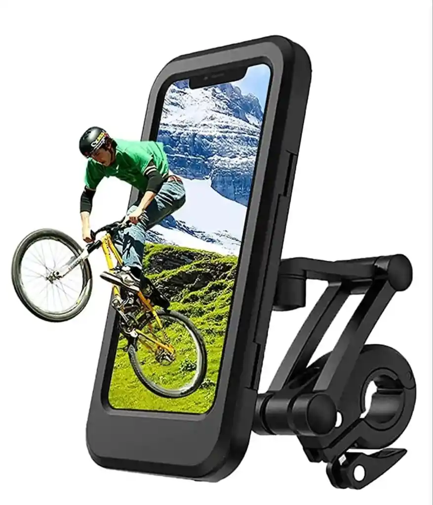 Holder Soporte Estuche Porta Celular Para Moto Manubrio