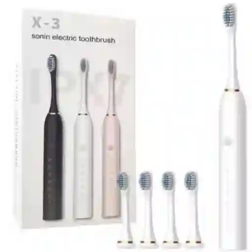 Cepillo Dental Electrico Recargable Sonic Electric Toothbrush Negro/blanco/rosa