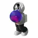 Lampara Y Parlante Bluetooth De Astronauta Luz Luna Gris Colores