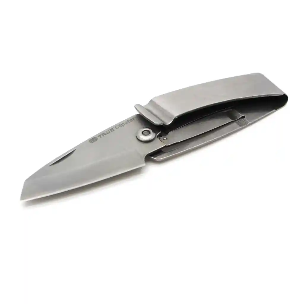 Navaja En Acero Inoxidable, Clipster, True Utility