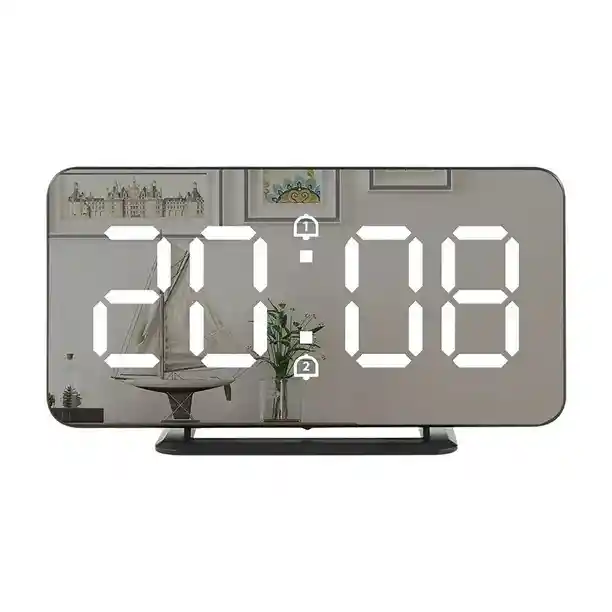 Reloj Espejo Led Digital