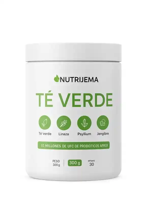 Té Verde Con Linaza Y Jengibre