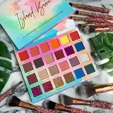 Paleta De Sombras De Ojos Y Brillo Island Babe X 24 Tonos