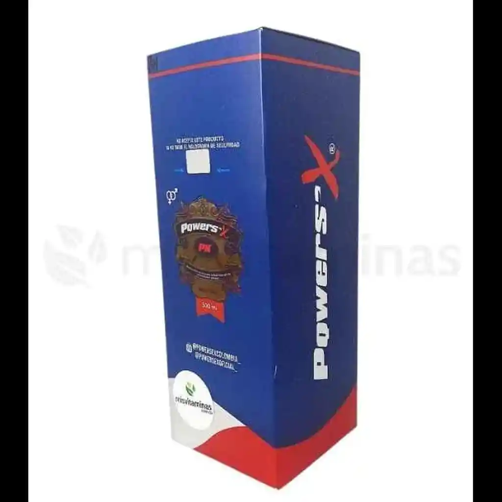 Powers'x 500ml - Potencializador Natural Masculino