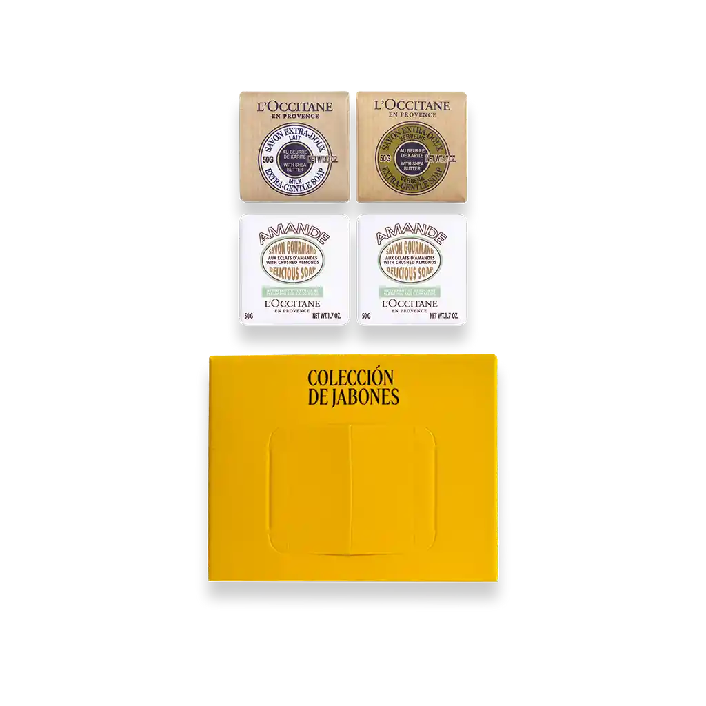 Kit De Cuarteto Jabones Mujer Loccitane