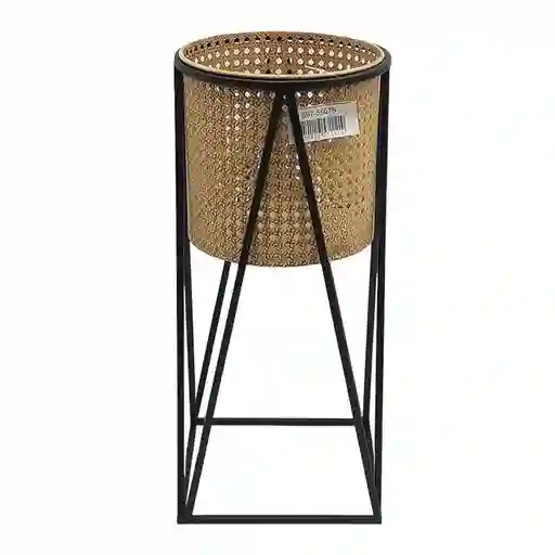 Portamatera Concepts Savanna 22x49x22cm Negro Hierro