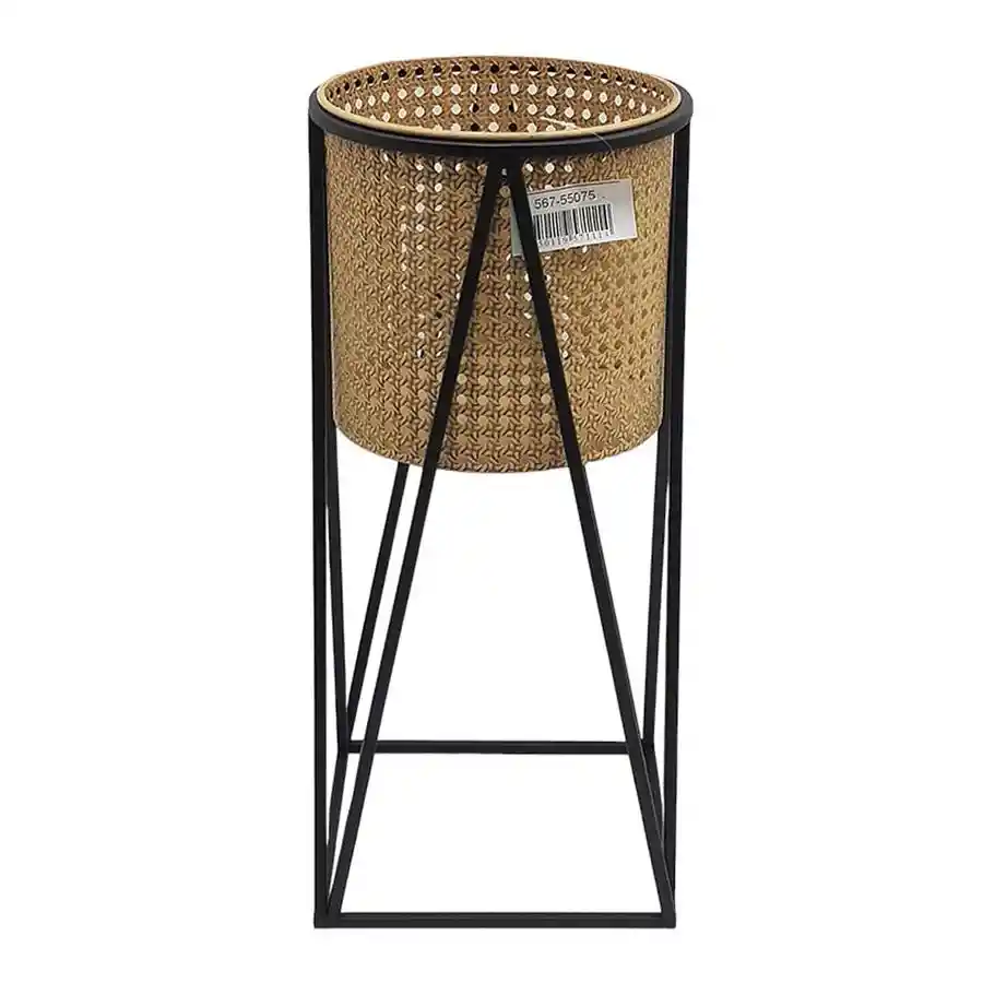 Portamatera Concepts Savanna 22x49x22cm Negro Hierro
