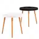 Mesa Auxiliar Redonda Pequeña 49x44cm