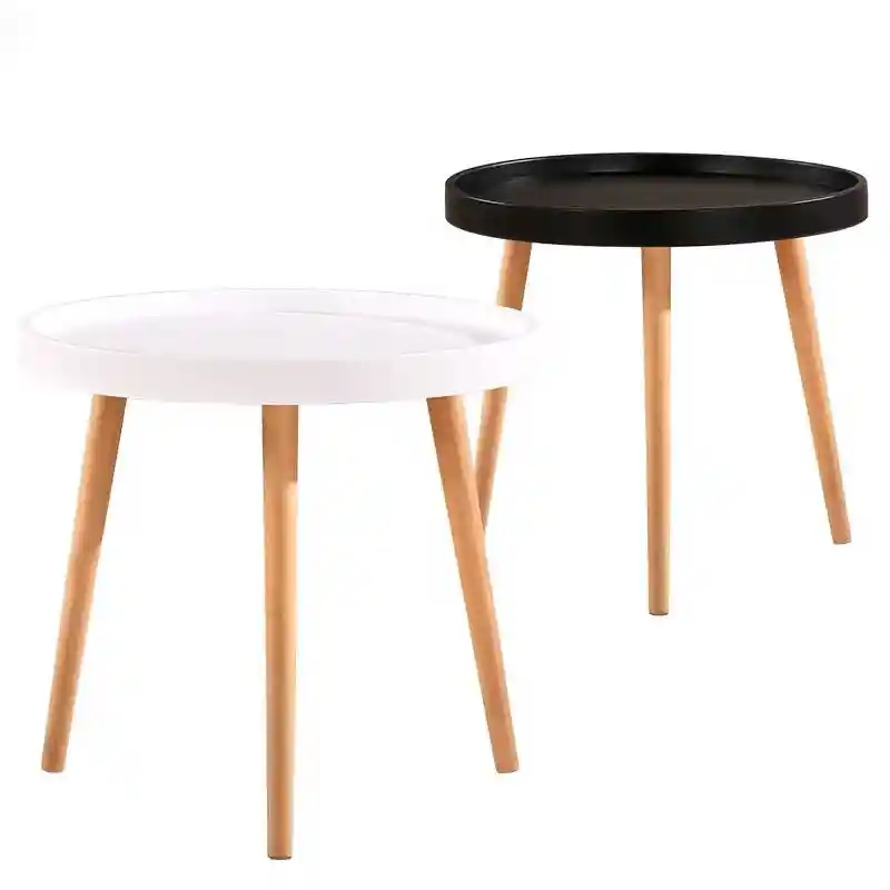 Mesa Auxiliar Redonda Pequeña 49x44cm