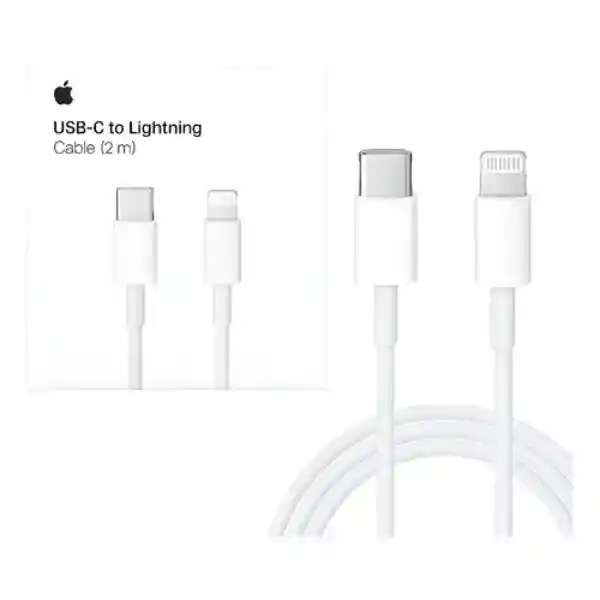 Cable Iphone Tipo C Lightning 2 Metros