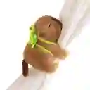 Pulsera Peluche Capibara Cola Giratoria Luz Y Sonido
