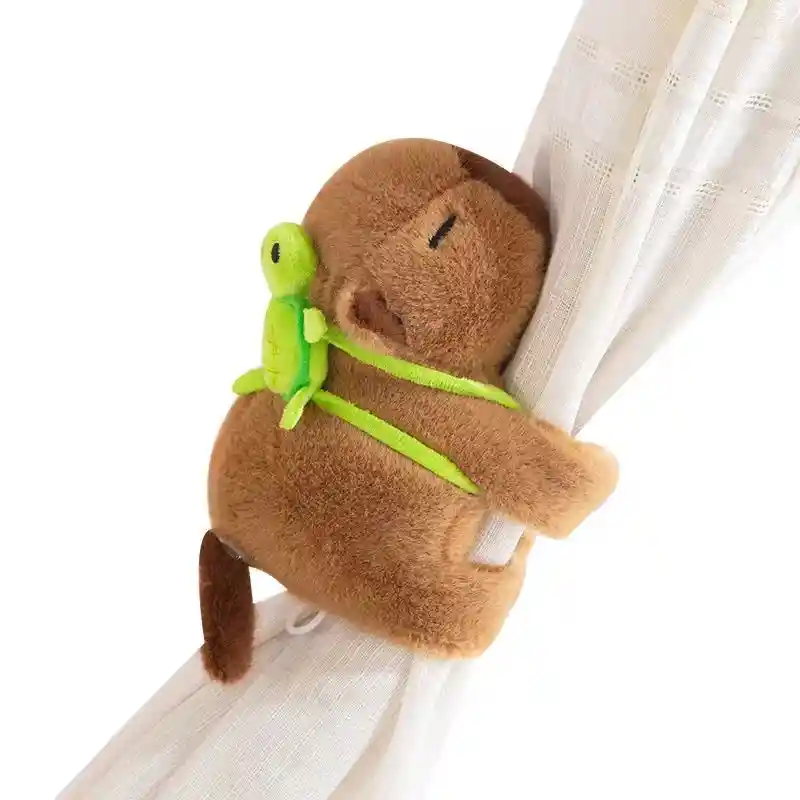 Pulsera Peluche Capibara Cola Giratoria Luz Y Sonido