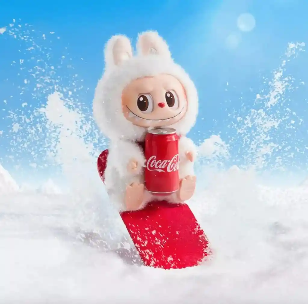 Peluche Labubu Coca Cola The Monsters Colección Excelente Calidad