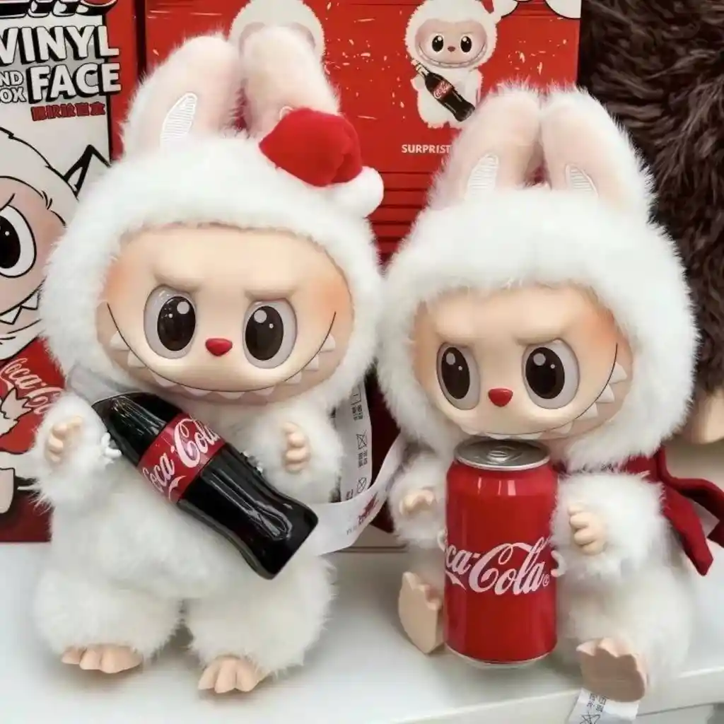 Peluche Labubu Coca Cola The Monsters Colección Excelente Calidad