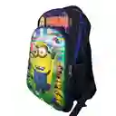 Morral Maleta Escolar 3d Minions Niño Morral Escolar Grande