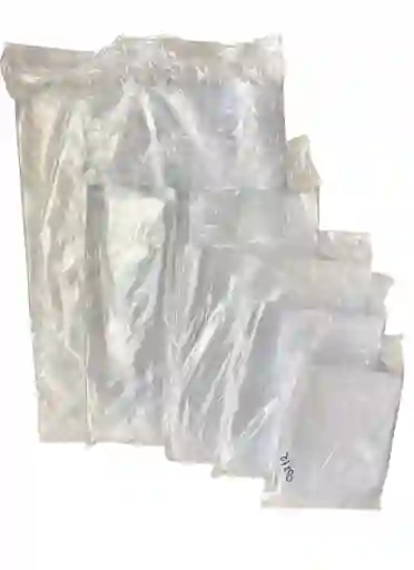 Bolsas Plásticas 16x24" Transparentes (40x60 Cms) Calibre 1