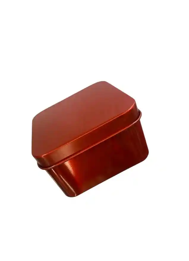 Tarros Hojalata 4x4x4 Cms Rojo, Tarros Metálicos