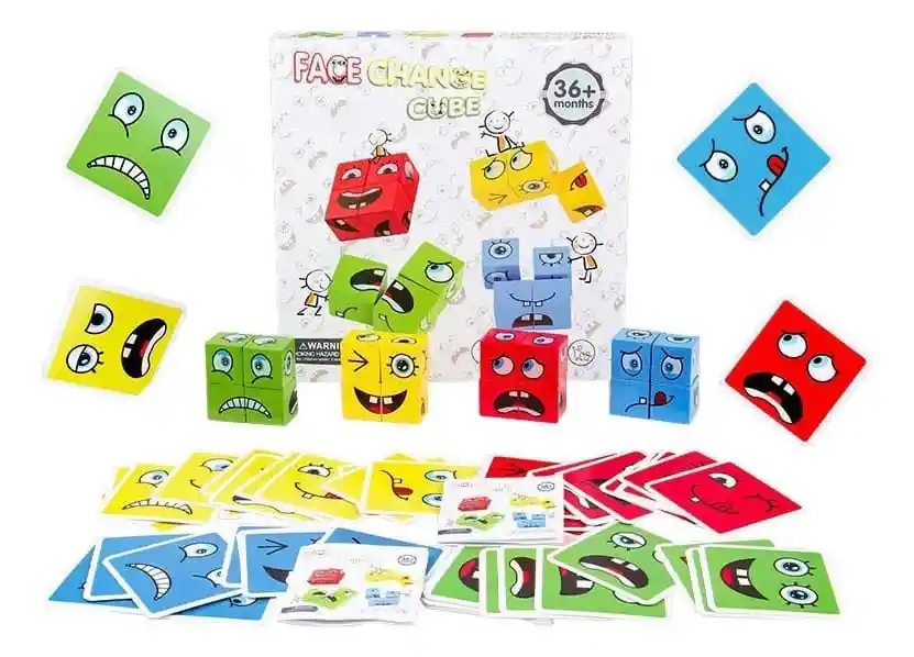 Juego De Rompecabezas Montessori Expression