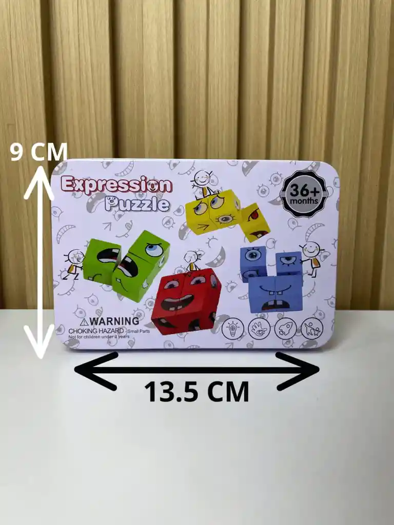 Juego De Rompecabezas Montessori Expression