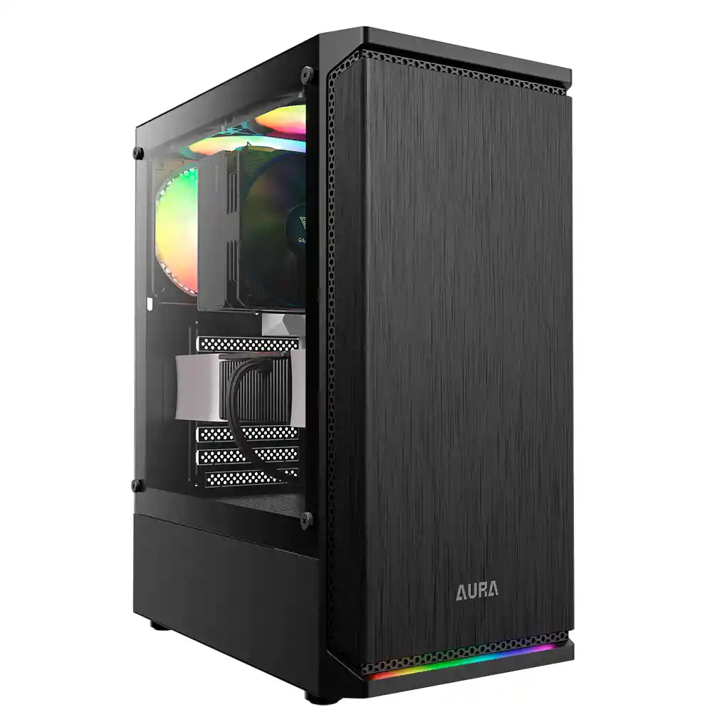Caja Atx Gamer Gamdias Aura Gc8 (negro)