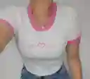 Blusa Corta En Rib