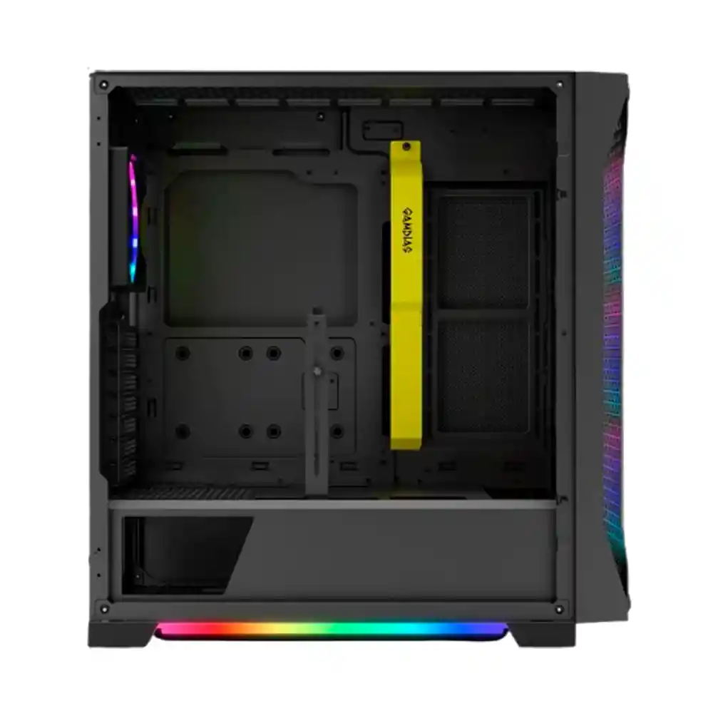 Caja Atx Gamer Gamdias Athenas P1 (negro)