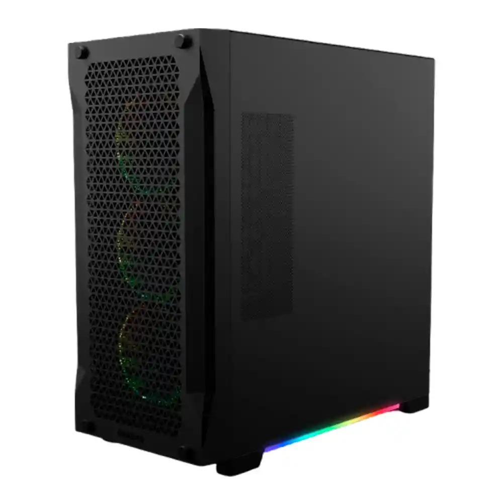 Caja Atx Gamer Gamdias Athenas P1 (negro)