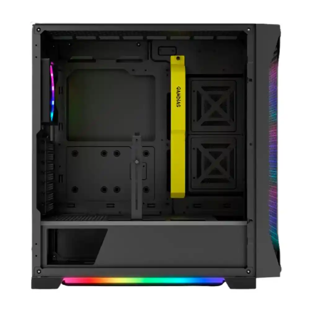 Caja Atx Gamer Gamdias Athenas P1 (negro)