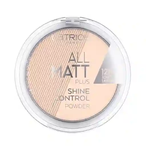 Polvo Catrice All Matt Plus T010 Transparent