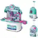 Maleta Juguete Doctor 2 En 1 Portatil