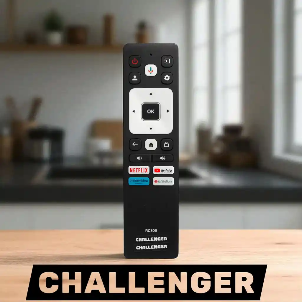 Control Remoto Challenger Youtube (sin Comando De Voz)