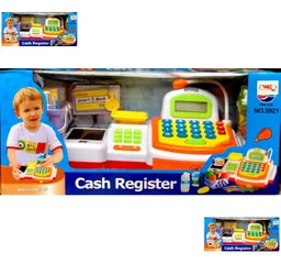 Juguete Caja Registradora Súper Market Juguete Para Niñas Y Niños 41x20x19cm